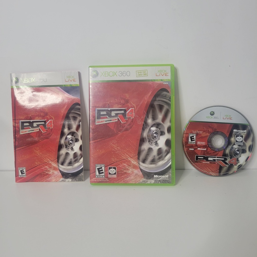 Project Gotham Racing 4  PGR4 Microsoft Xbox 360 Ducati Saleem Ferrari Lotus GM
